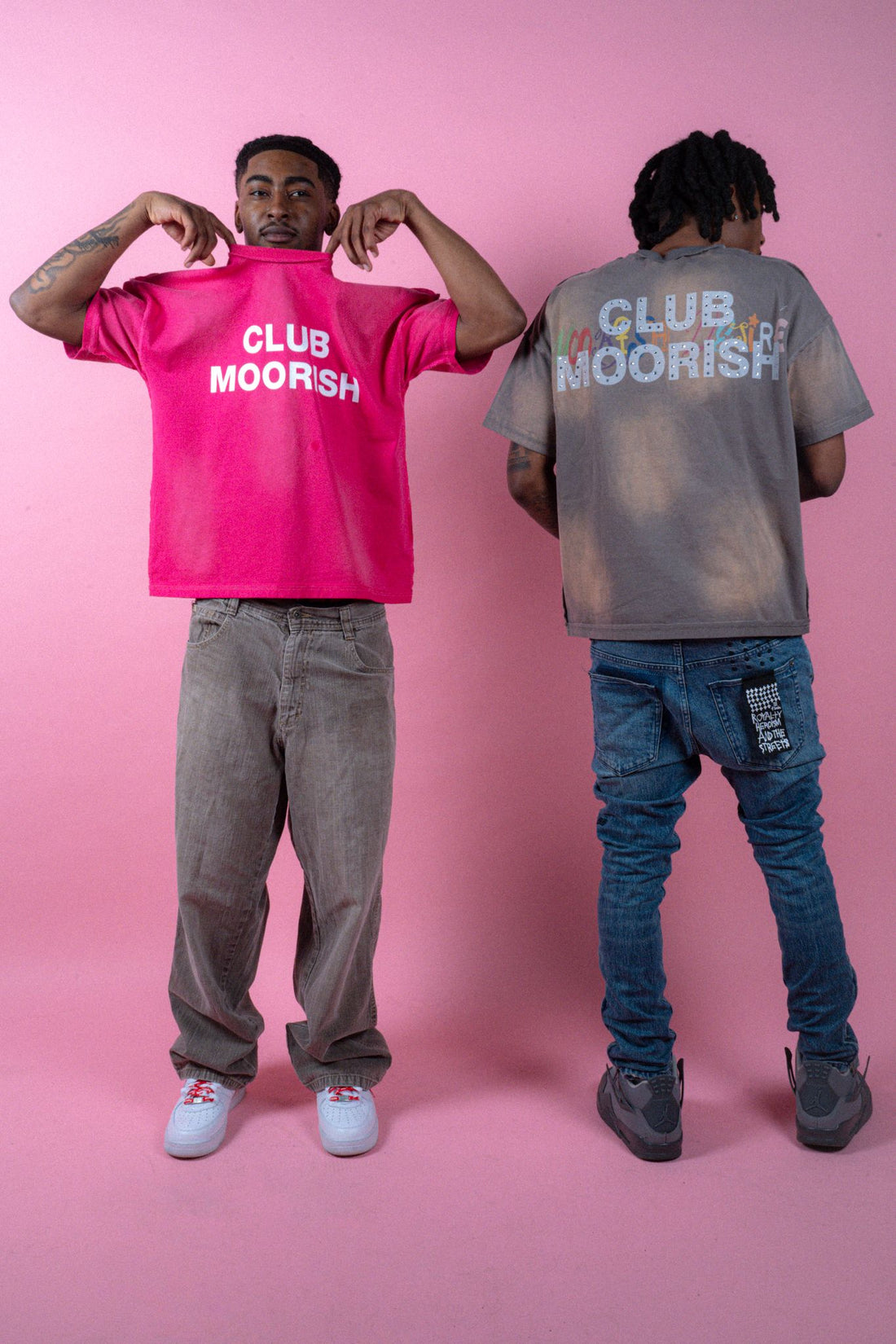 Gray Moorish Desires Tee