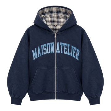 Reversible University Zip Up